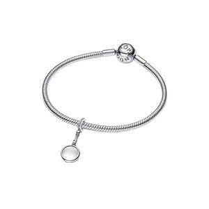 Pandora Moments Silver Cz Dangle Charm